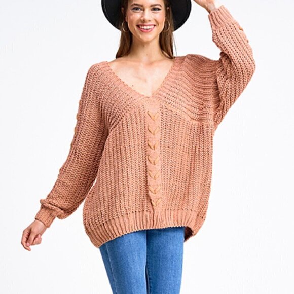 Fall Season!! Ultra Soft Oversized Sweater - Picture 4 of 6